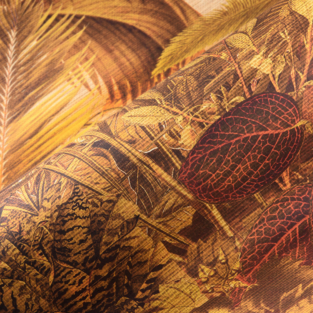 Arte 'Reverie Tropicale' Panoramic Wallpaper Golden Hour Detail