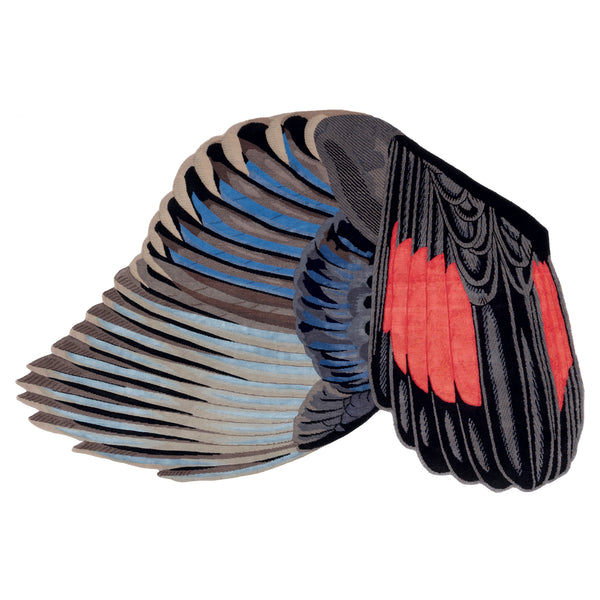 CC-Tapis 'Feathers' Freeform Rug by Maarten De Ceulaer