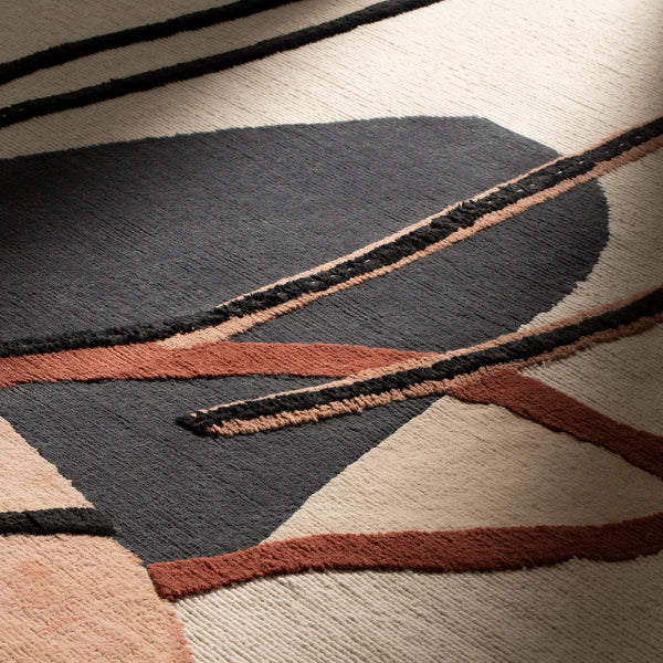 Seated Nude Rug by Faye Toogood