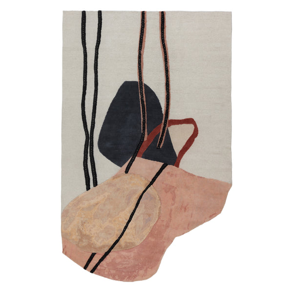 CC-Tapis 'Seated Nude' Rug by Faye Toogood