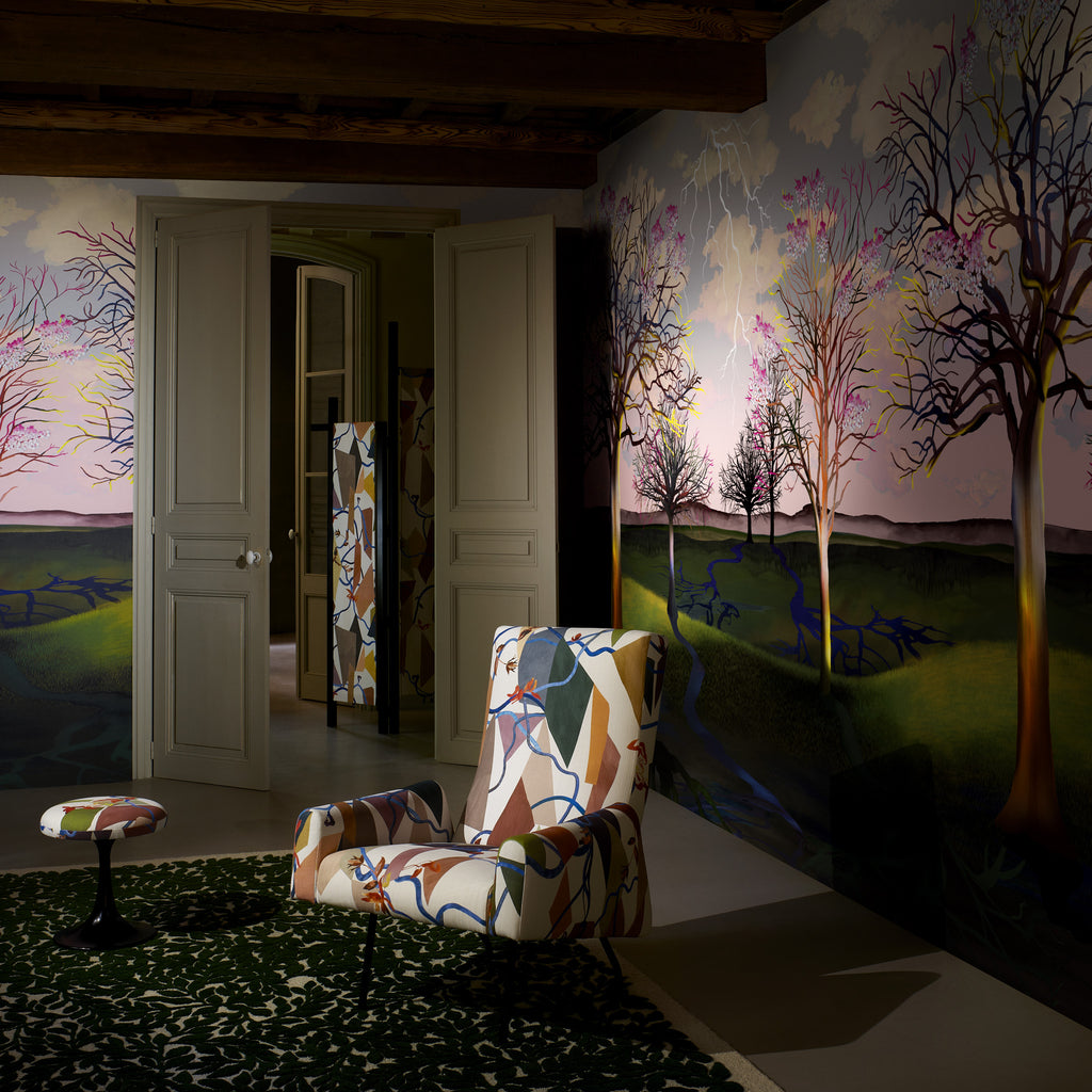 Christian Lacroix 'Avant Le Mistral' Wallpaper Room Scene
