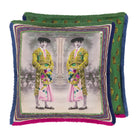 Christian Lacroix 'Torero Twins' Mosaique Cushion