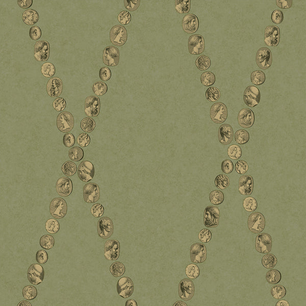 Cole & Son x Fornasetti 'Cammei' Wallpaper