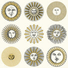 Cole & Son x Fornasetti 'Soli' Wallpaper