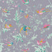 Hummingbirds Silk Fabric