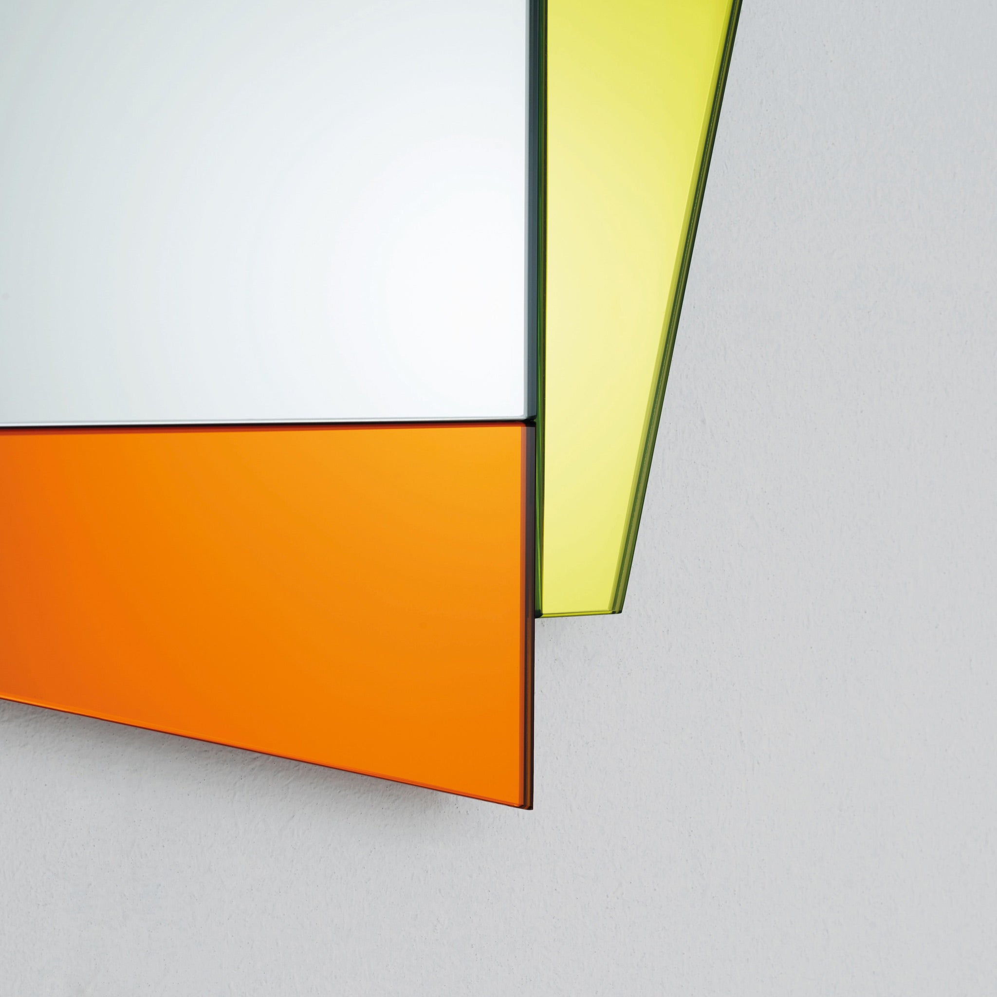 Glas Italia 'Gli Specchi di Dioniso 1' Mirror by Ettore Sottsass