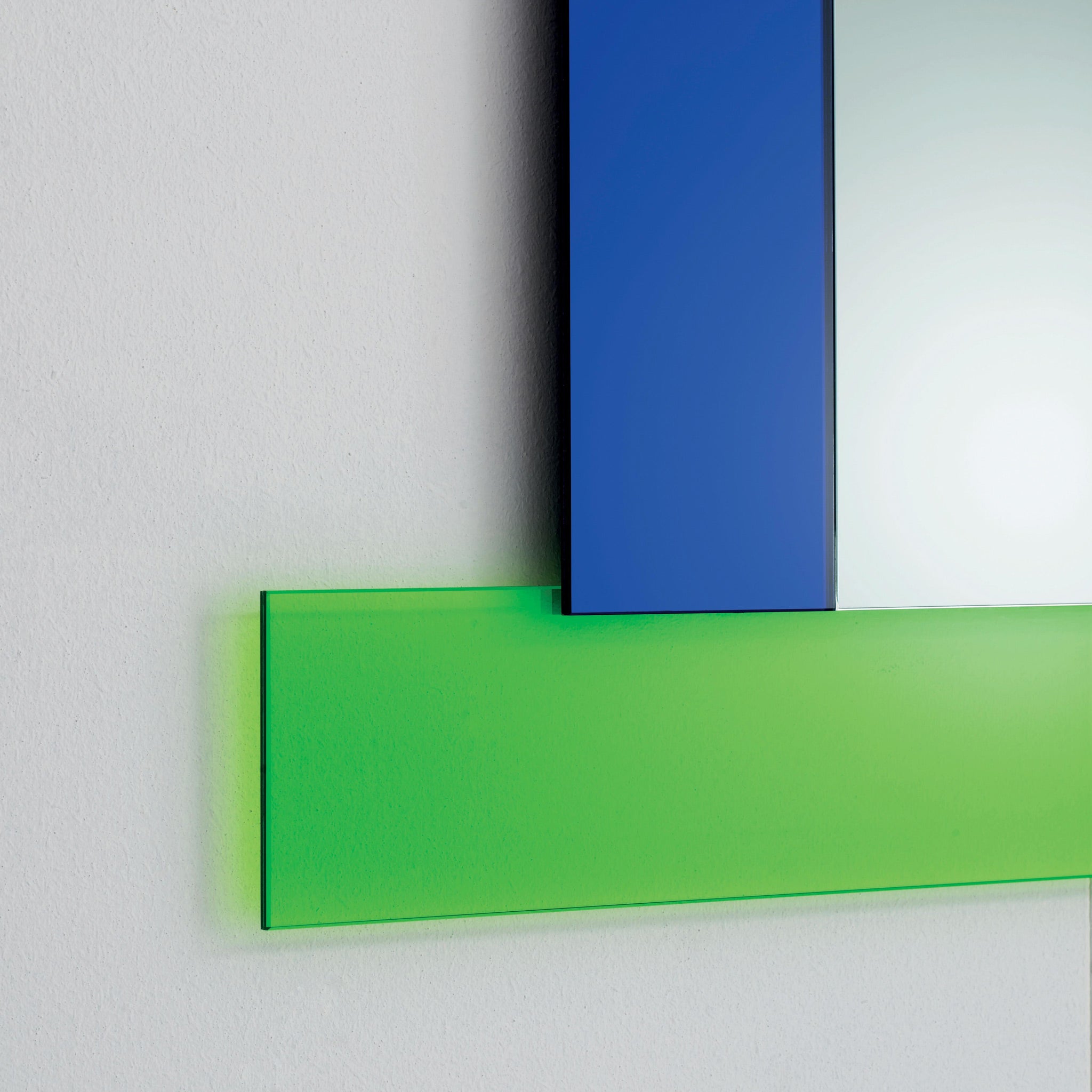 Glas Italia 'Gli Specchi di Dioniso 2' Mirror by Ettore Sottsass Detail