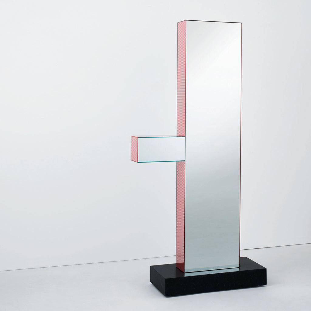 Glas Italia 'Shibam 1' Mirror by Ettore Sottsass Mood