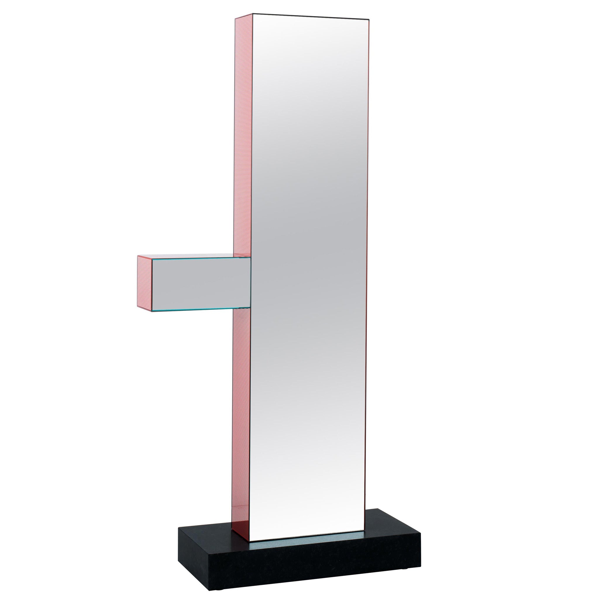 Glas Italia 'Shibam 1' Mirror by Ettore Sottsass