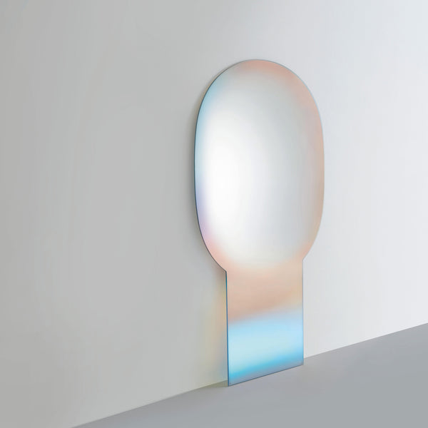 Glas Italia 'Shimmer' Floor Standing Mirror by Patricia Urquiola