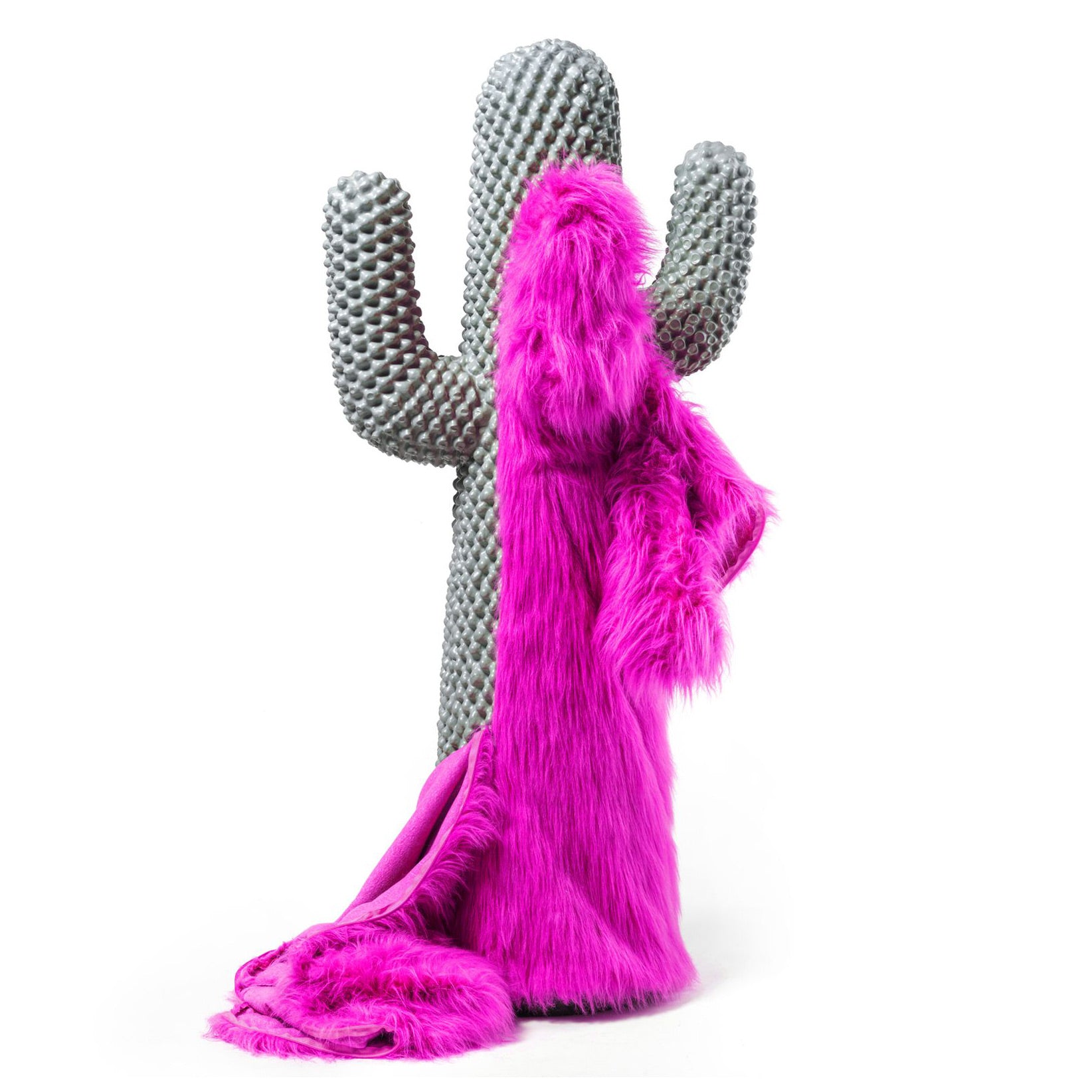 Gufram x HOMMEMADE by A$AP Rocky 'Cactus' Fur Cover - Pink – Jane