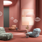 Moooi 'Knitty' Lounge Chair by Nika Zupanc - Citadel Grey Room Scene