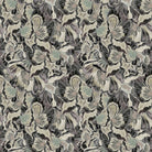 Patterned fabric with floral design in neutral colors