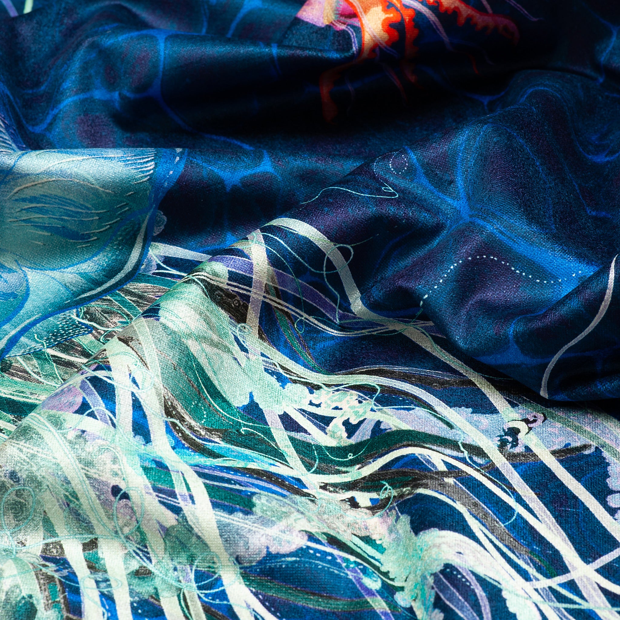 Timorous Beasties 'Jellyfish' Velvet Fabric