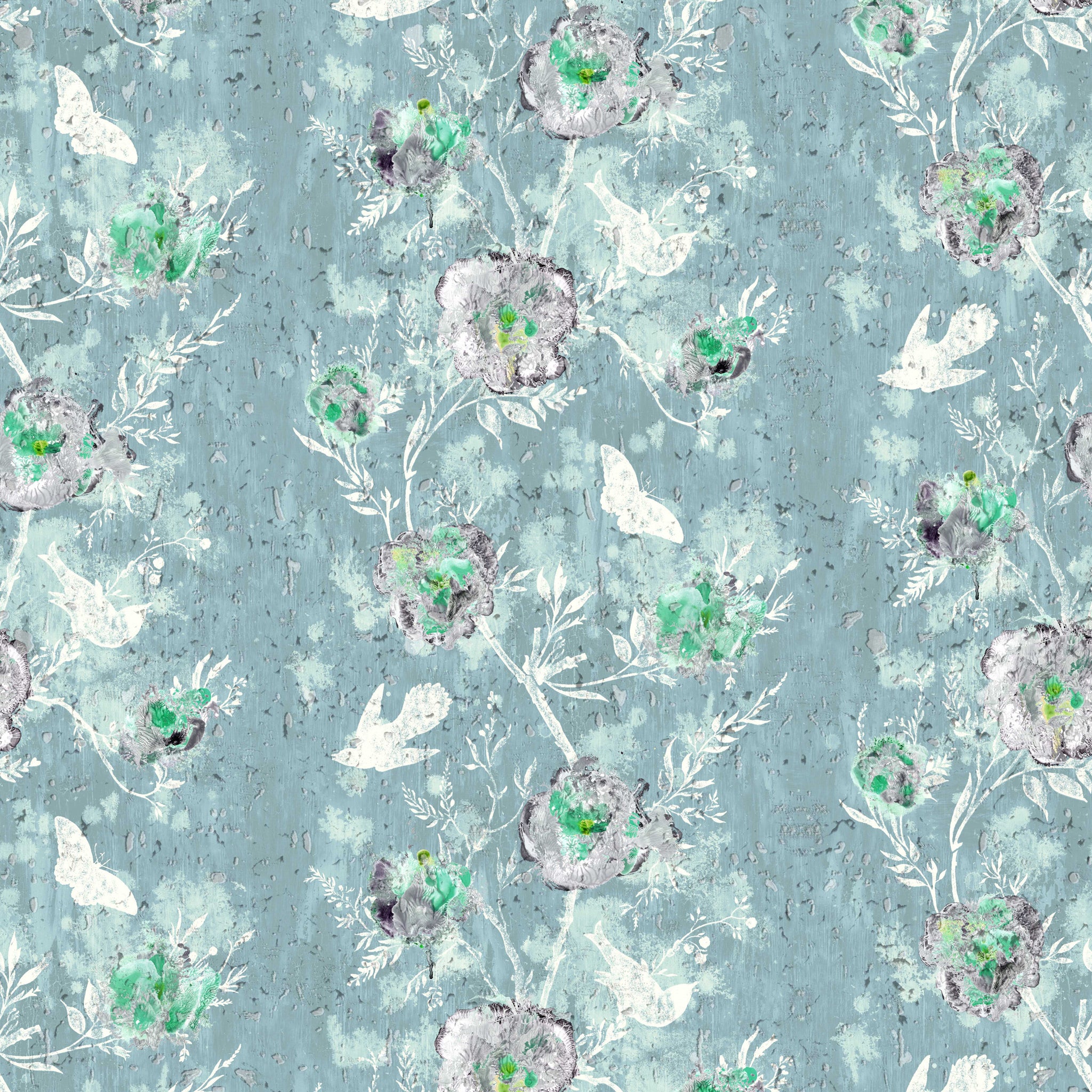 Timorous Beasties 'Nightingale Cork' Wallpaper