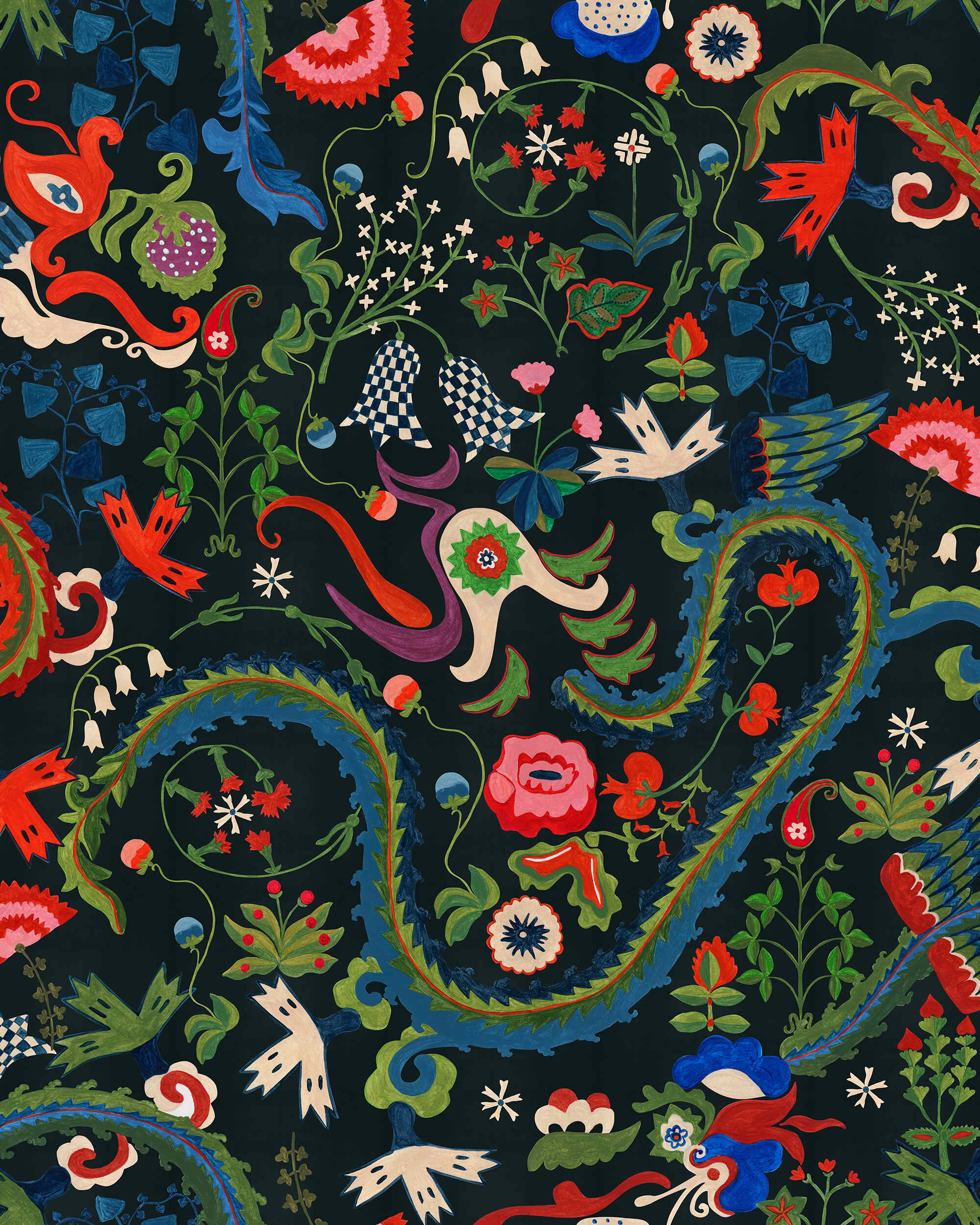 mind-the-gap-dragon-flower-wallpaper-WP20941-1