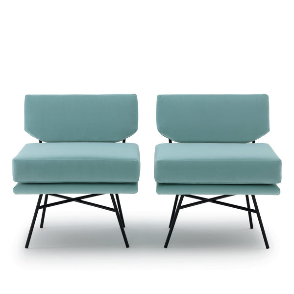 Elettra Armchair - Light Blue