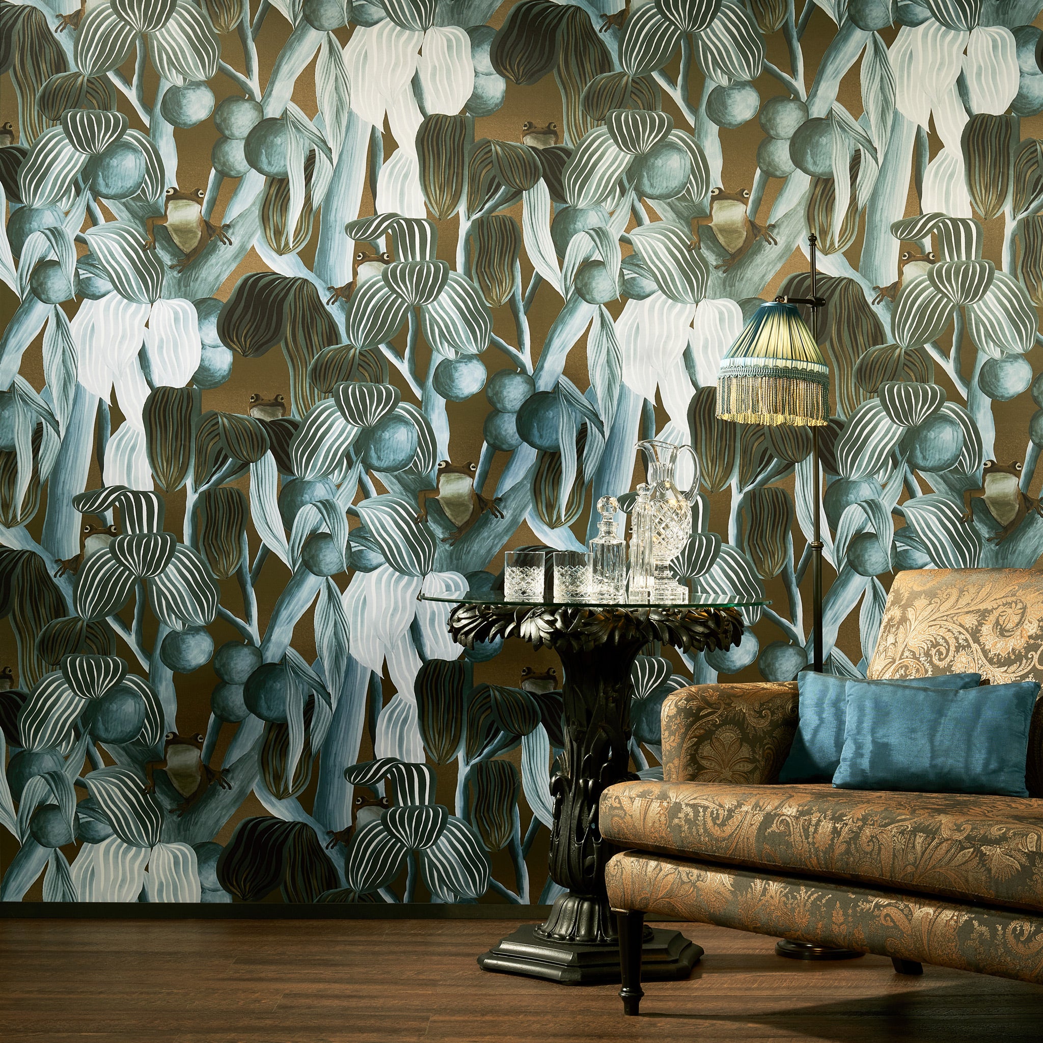 Arte 'Les grenouilles de Chavroches' Wallpaper 97512 - Atlantic Roomset