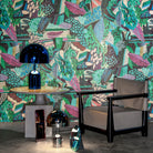 Arte 'Terra Tropicana' Wallpaper 97671 - Azure Roomset