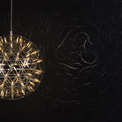 Arte x Moooi Wallcovering 'Calligraphy Bird' Wallpaper Raimond Pendant