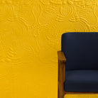 Arte x Moooi Wallcovering 'Dodo Pavone' Wallpaper Roomset Armachair