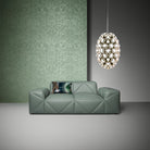 Arte x Moooi Wallcovering 'Mimic Moth' Wallpaper MO4002 Sage Roomset