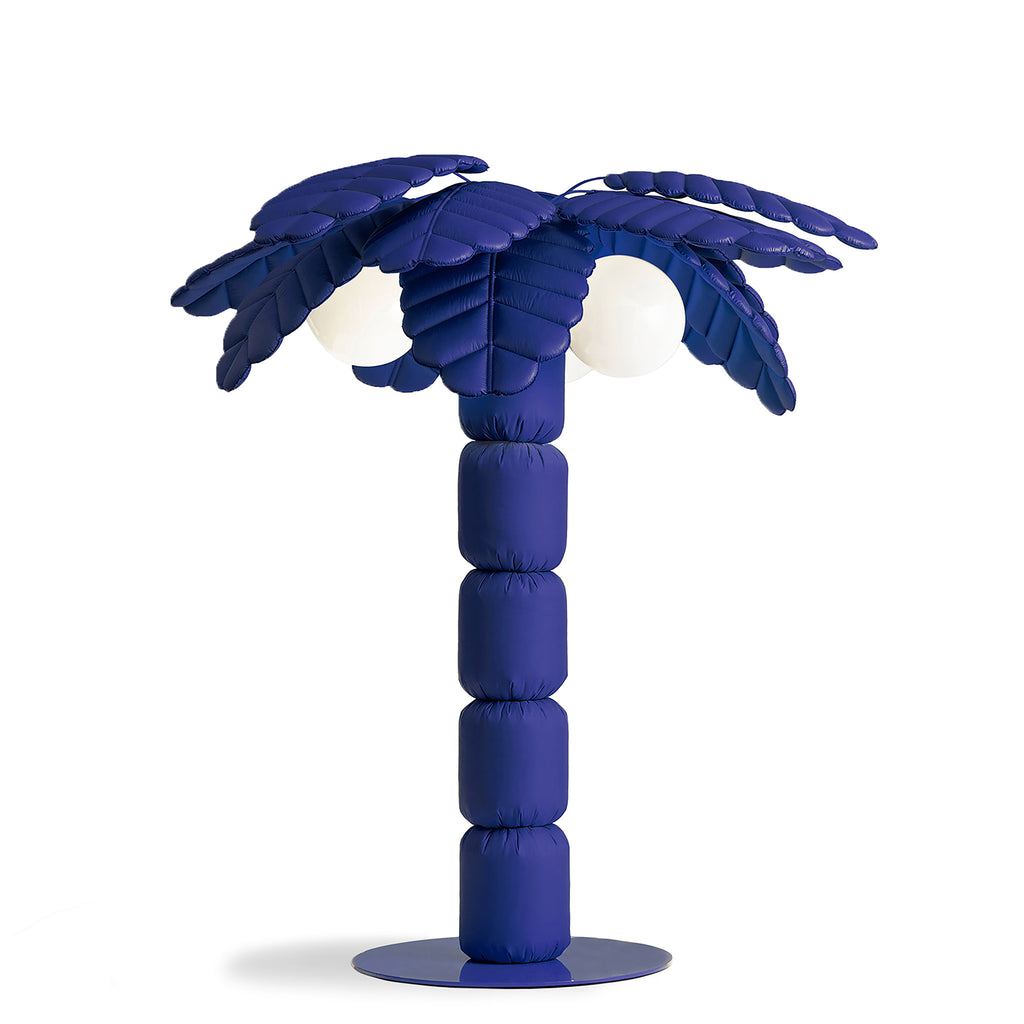Atelier Biagetti 'Palm Beach' Floor Lamp - Electric Blue Low