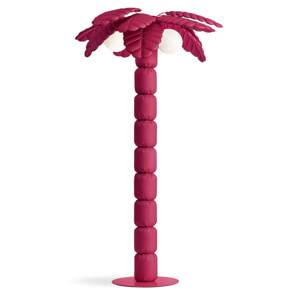 Atelier Biagetti 'Palm Beach' Floor Lamp - Raspberry High