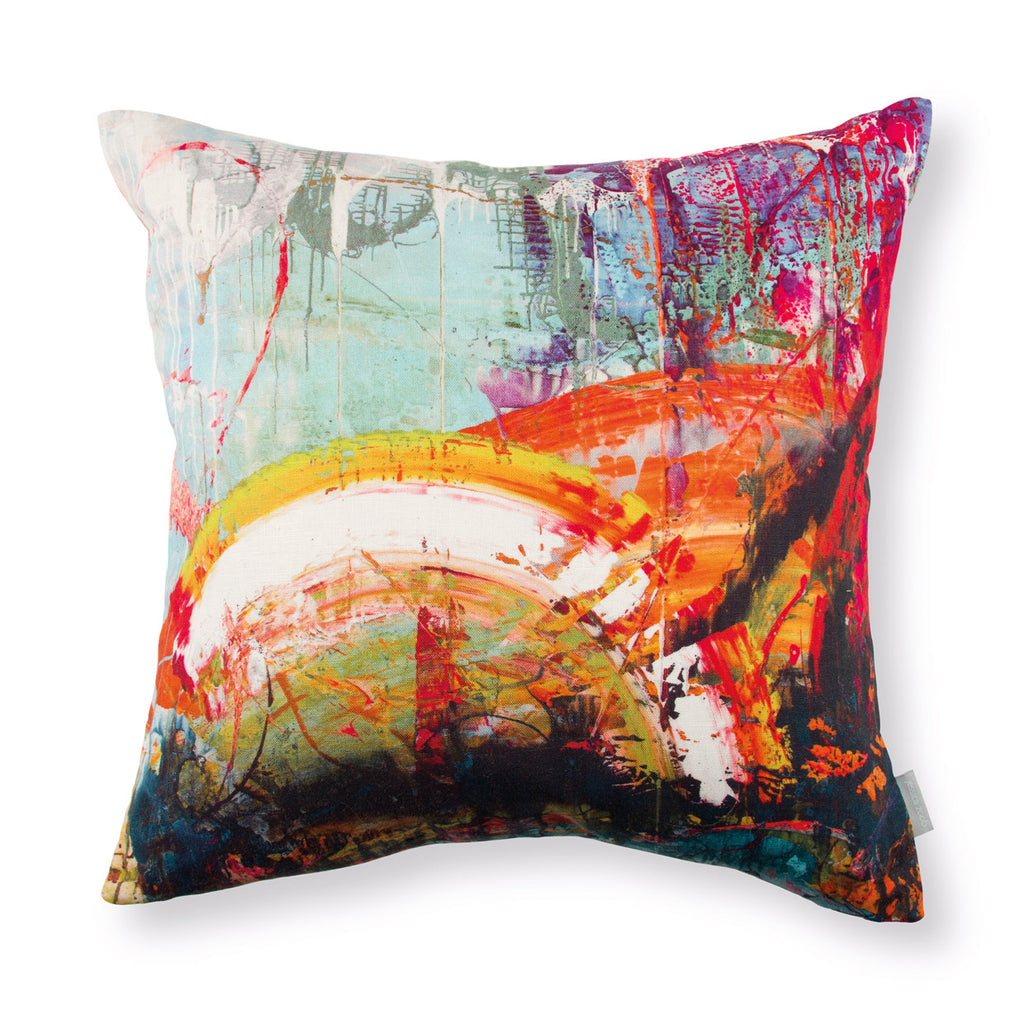 Black Edition by Romo 'Passion 4' Cushion by Jessica Zoob Front
