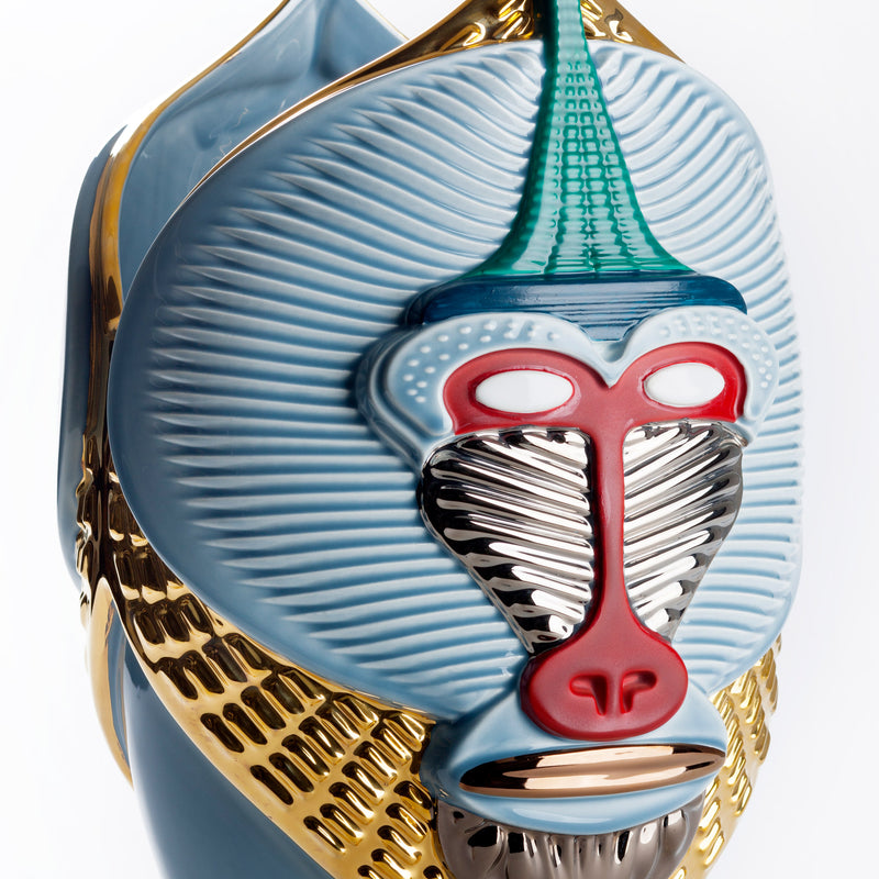 Primates Mandrillus Vase