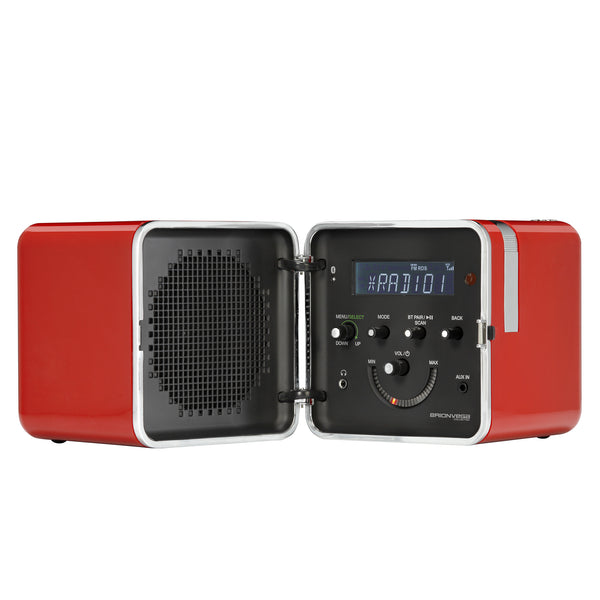 Radio Cubo 50° - Red