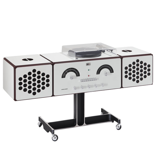 Brionvega 'Radiofonografo' RR226 Fo-St White Record Player Side