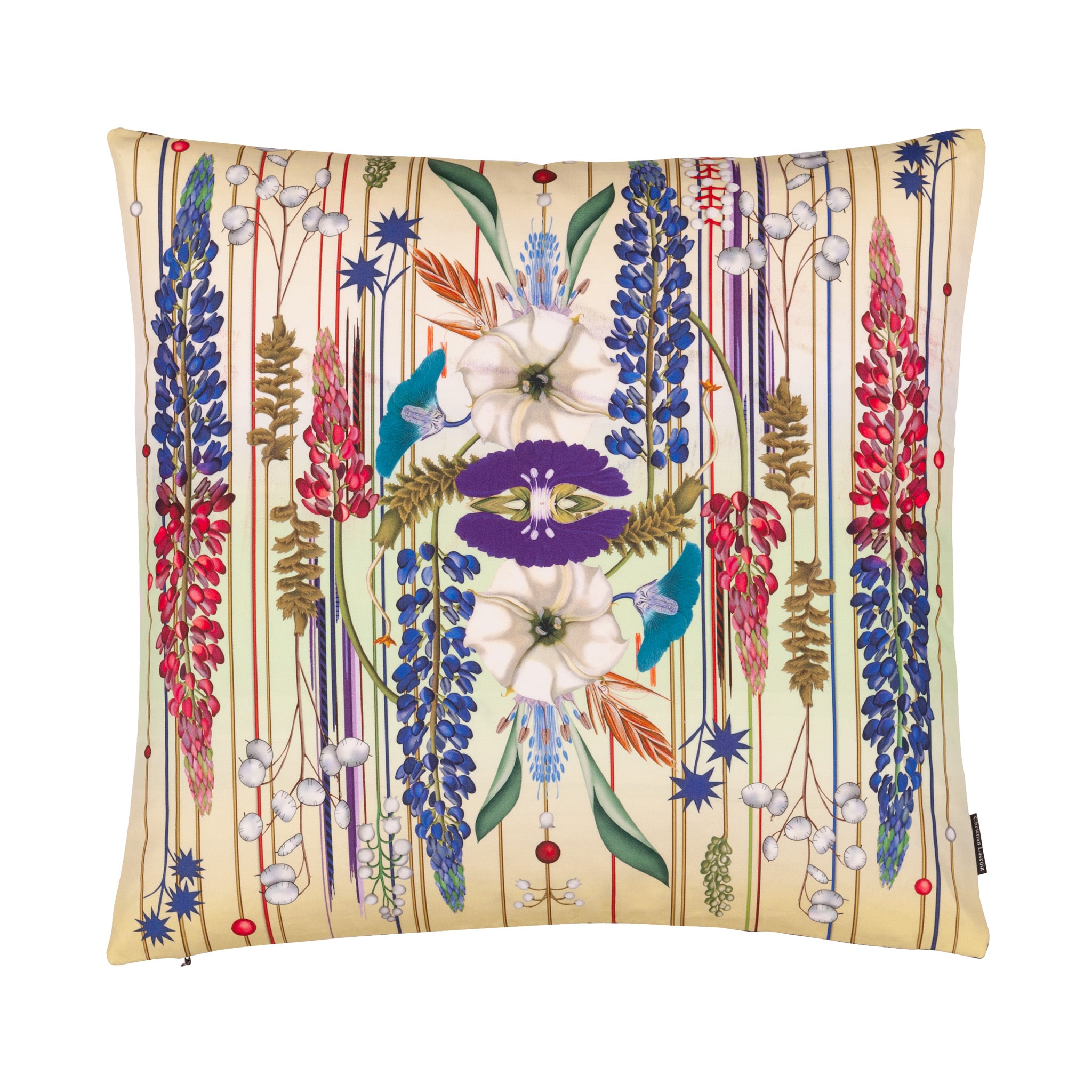 Christian Lacroix 'Amytis' Indigo Cushion Back