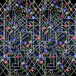 Christian Lacroix 'Fretwork Garden Panoramic' Wallpaper Indigo (PCL7053/02)