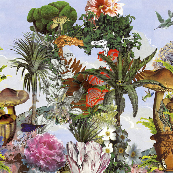 Christian Lacroix 'Jardin des Reves Panoramic' Wallpaper