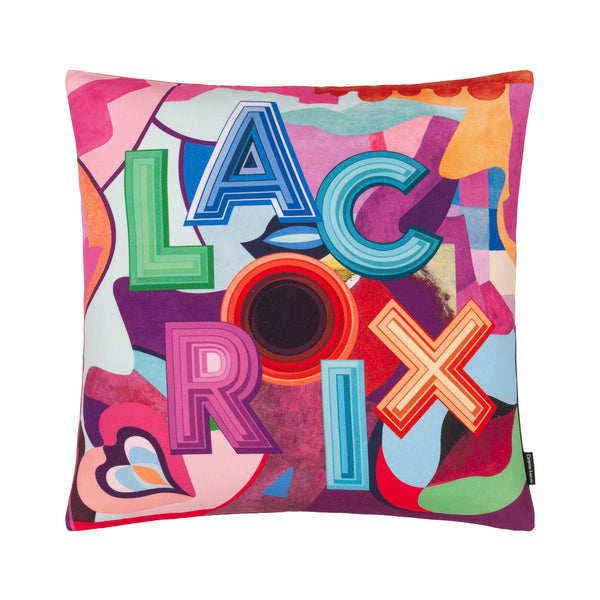 Christian Lacroix 'Lacroix Palette' Multicolore Cushion Back