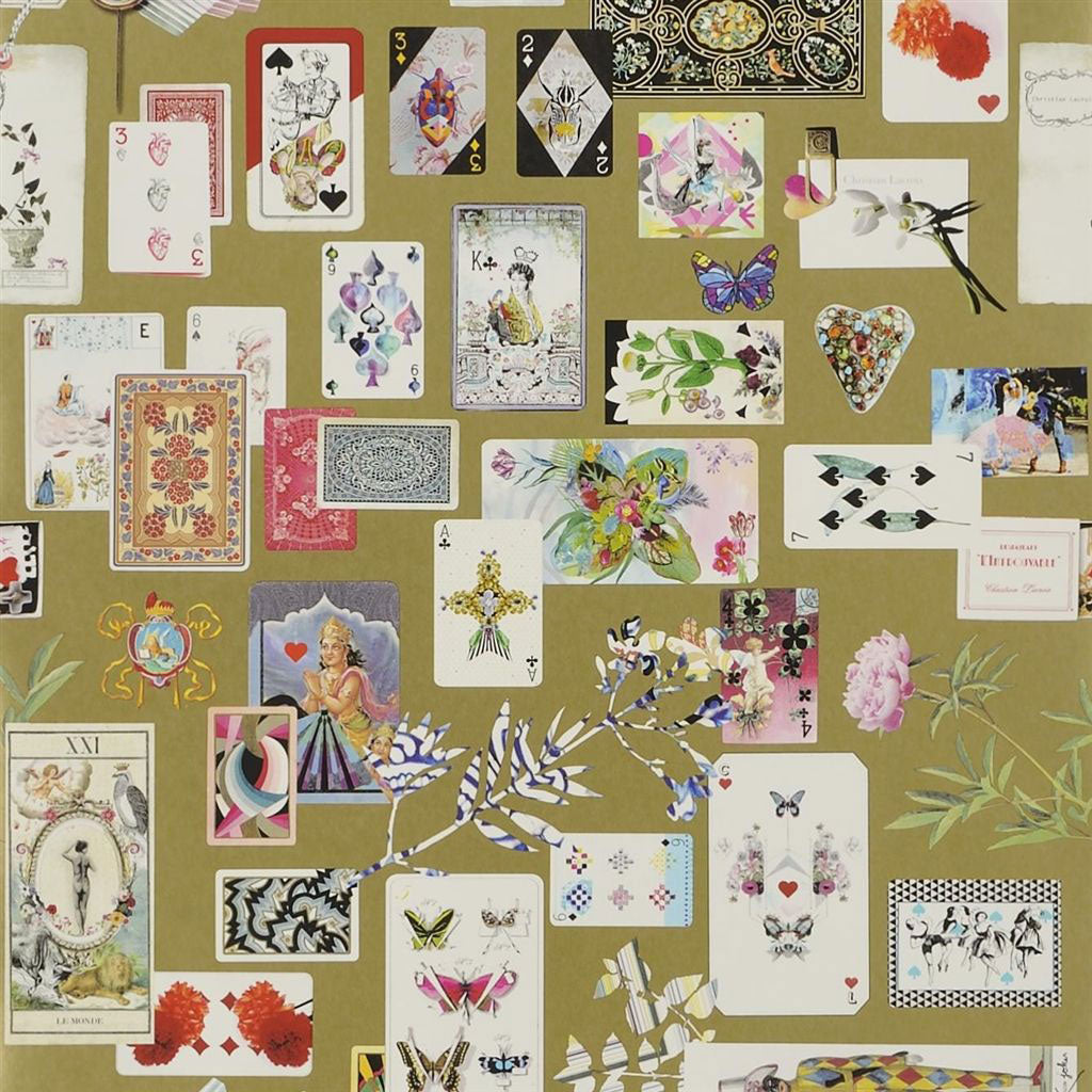 Christian Lacroix Maison De Jeu Wallpaper Or