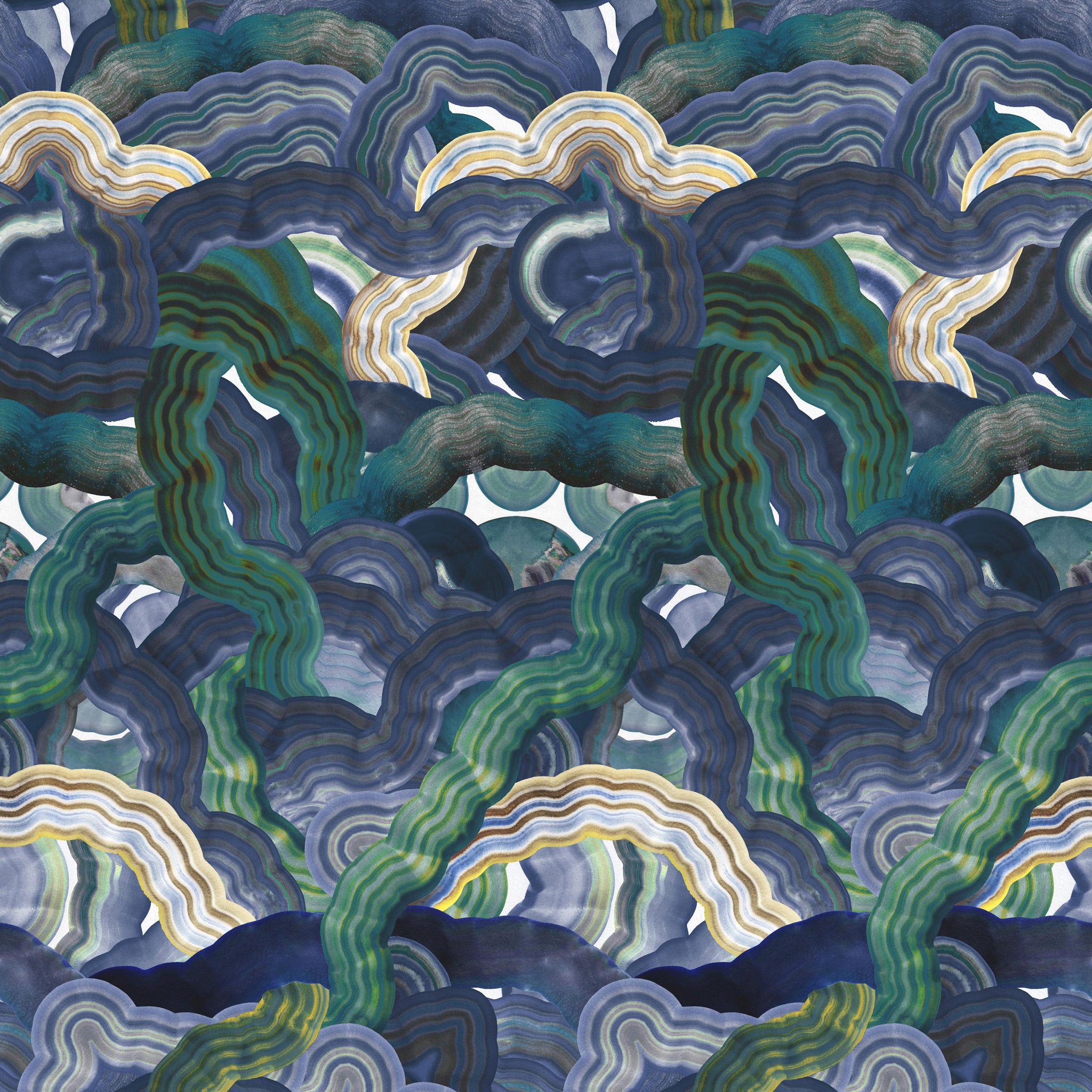 Christian Lacroix 'Mineral Creek' Wallpaper Agate PCL7038/01