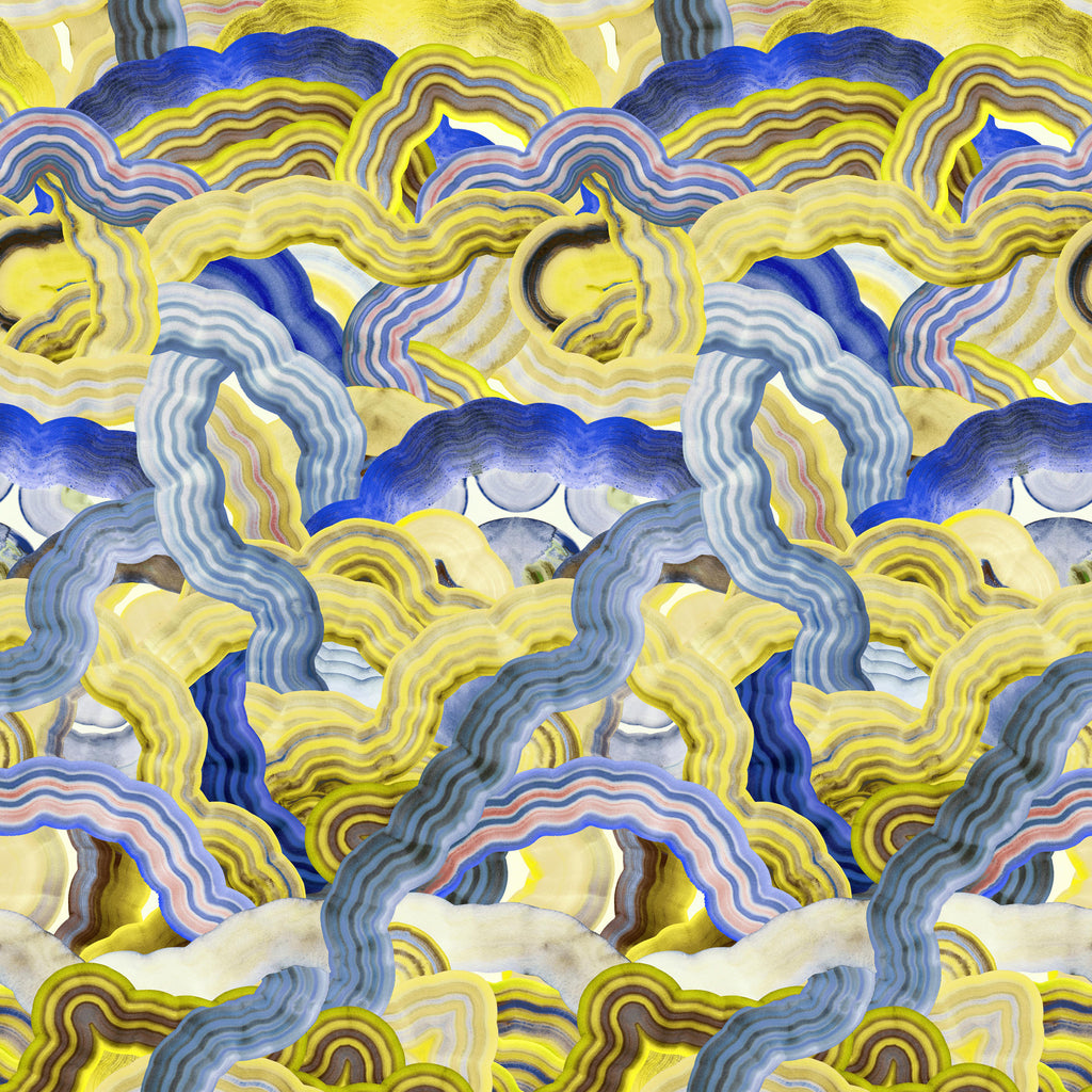 Christian Lacroix 'Mineral Creek' Wallpaper Iris PCL7038/03
