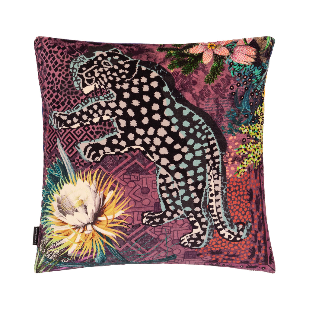 Christian Lacroix 'Pantera' Multicolore Cushion