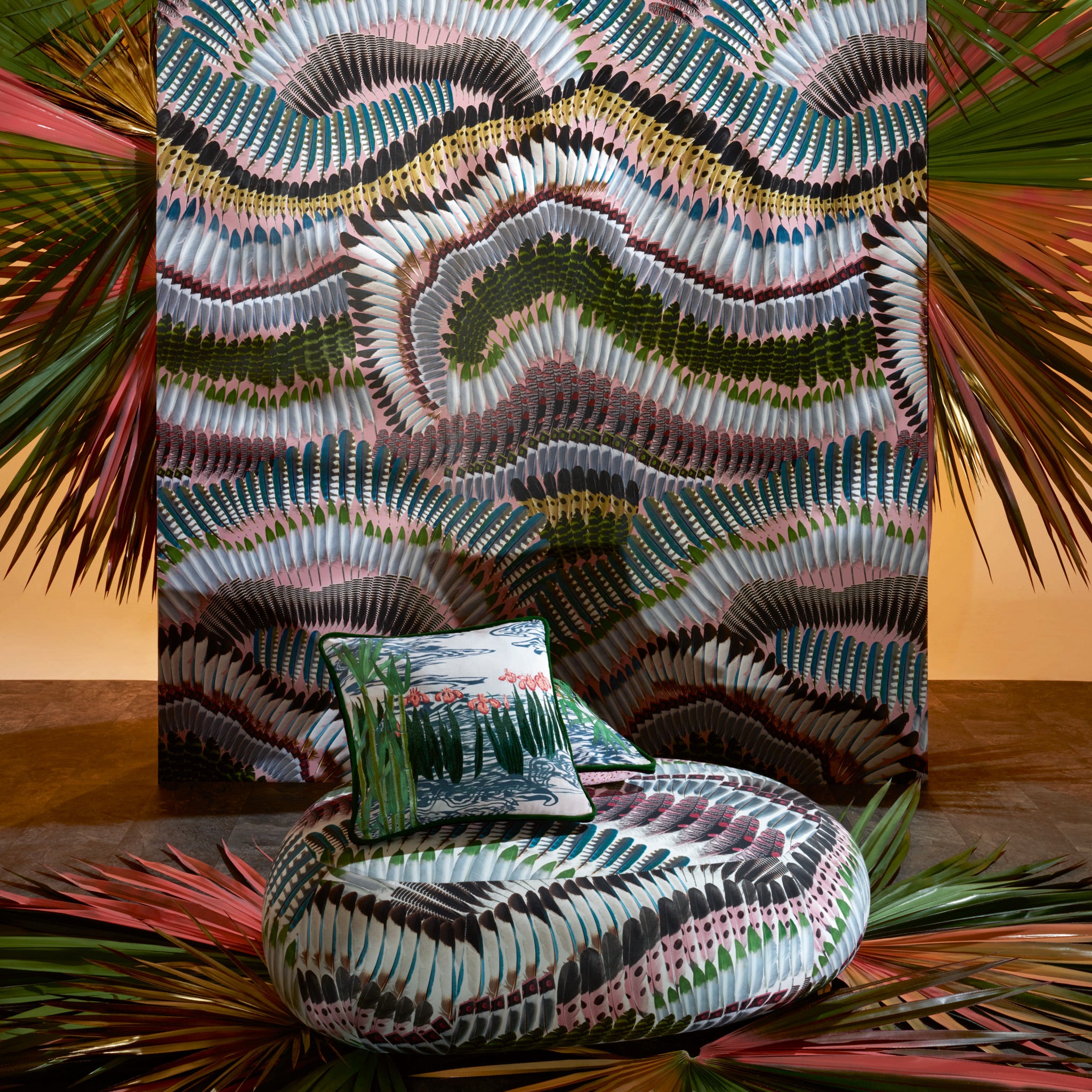 Christian Lacroix 'Prete-Moi Ta Plume!' Fabric Roomset