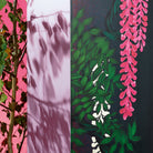 Christian Lacroix 'Wisteria Alba' Wallpaper Magenta (PCL7032/01) Roomset