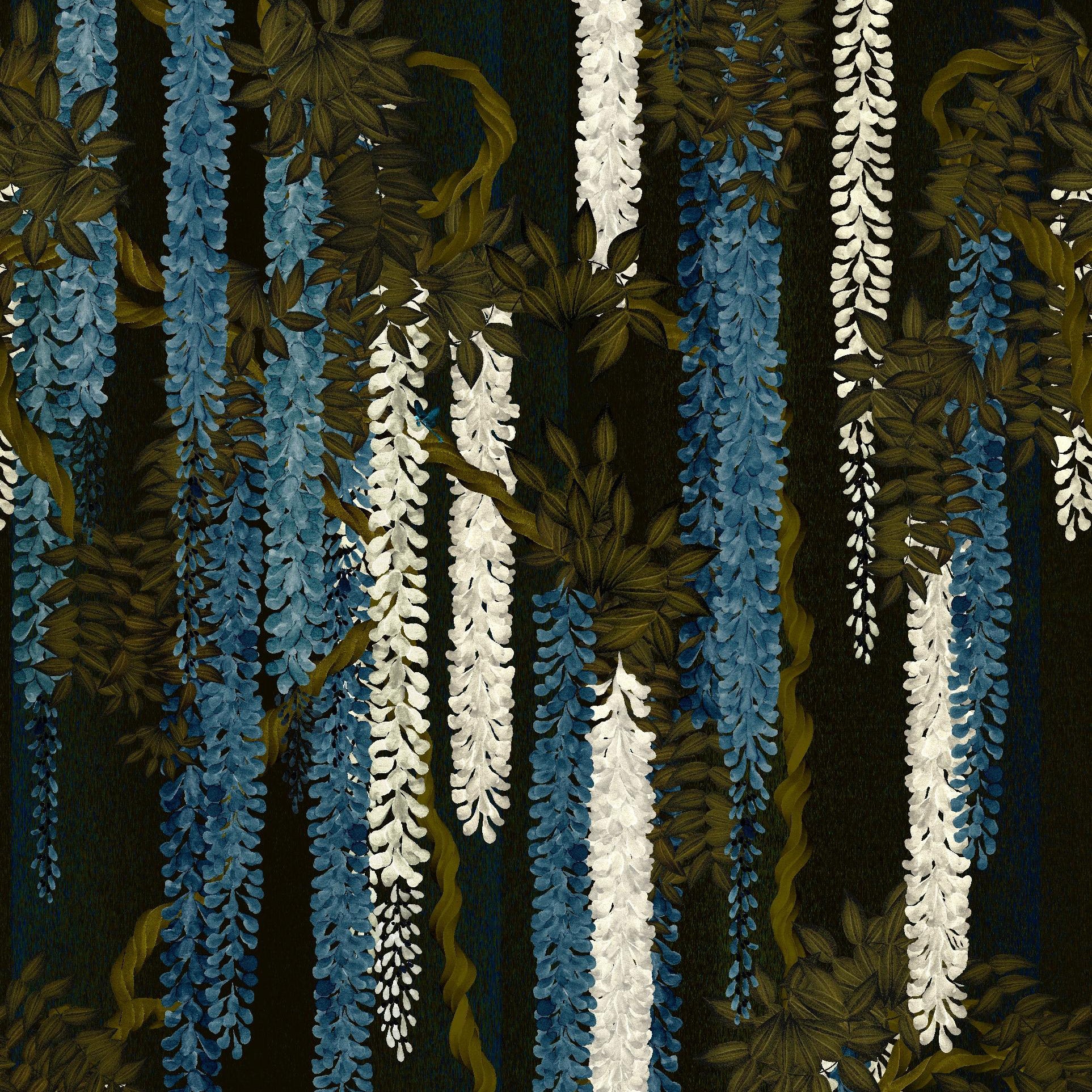 Christian Lacroix 'Wisteria Alba' Wallpaper Ruisseau (PCL7032/02)