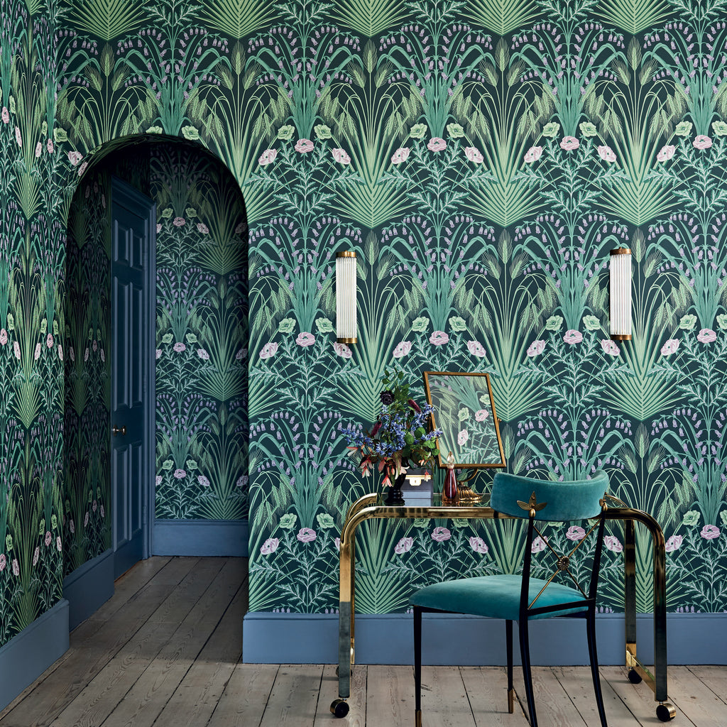 Cole & Son Bluebell Wallpaper 115/3009 Roomset