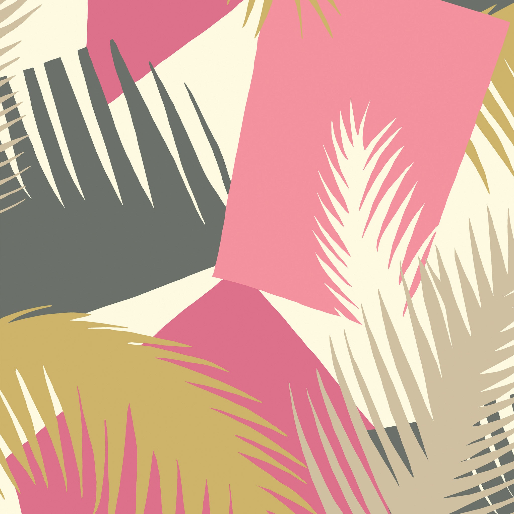 Cole & Son Deco Palm Wallpaper 105/8038