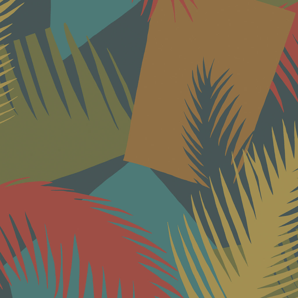 Cole & Son Deco Palm Wallpaper 105/8039