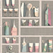 Cole and Son Fornasetti 'Cocktails' Wallpaper 114/23044