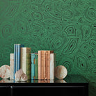 Cole and Son Fornasetti 'Malachite' Wallpaper 114/17035 Roomset