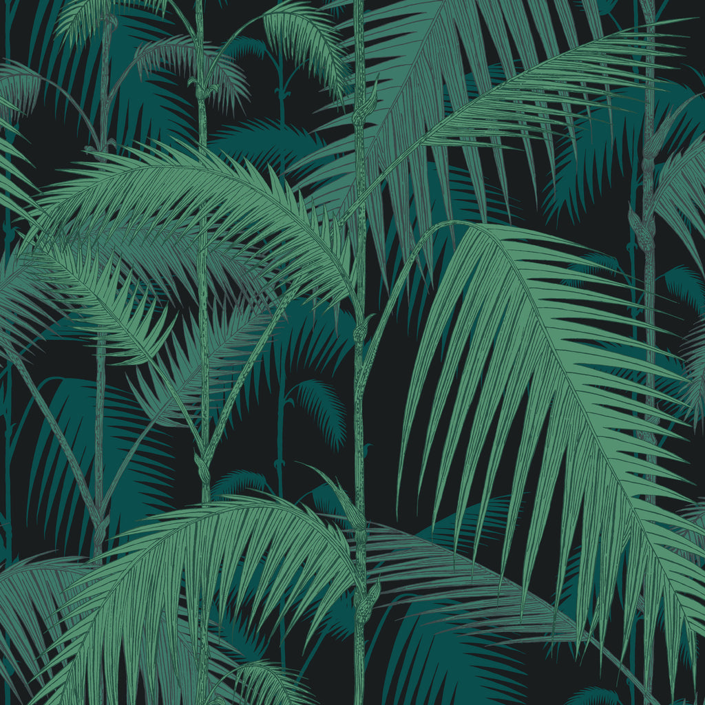 Cole & Son 'Palm Jungle' Velvet Fabric F111/2004V