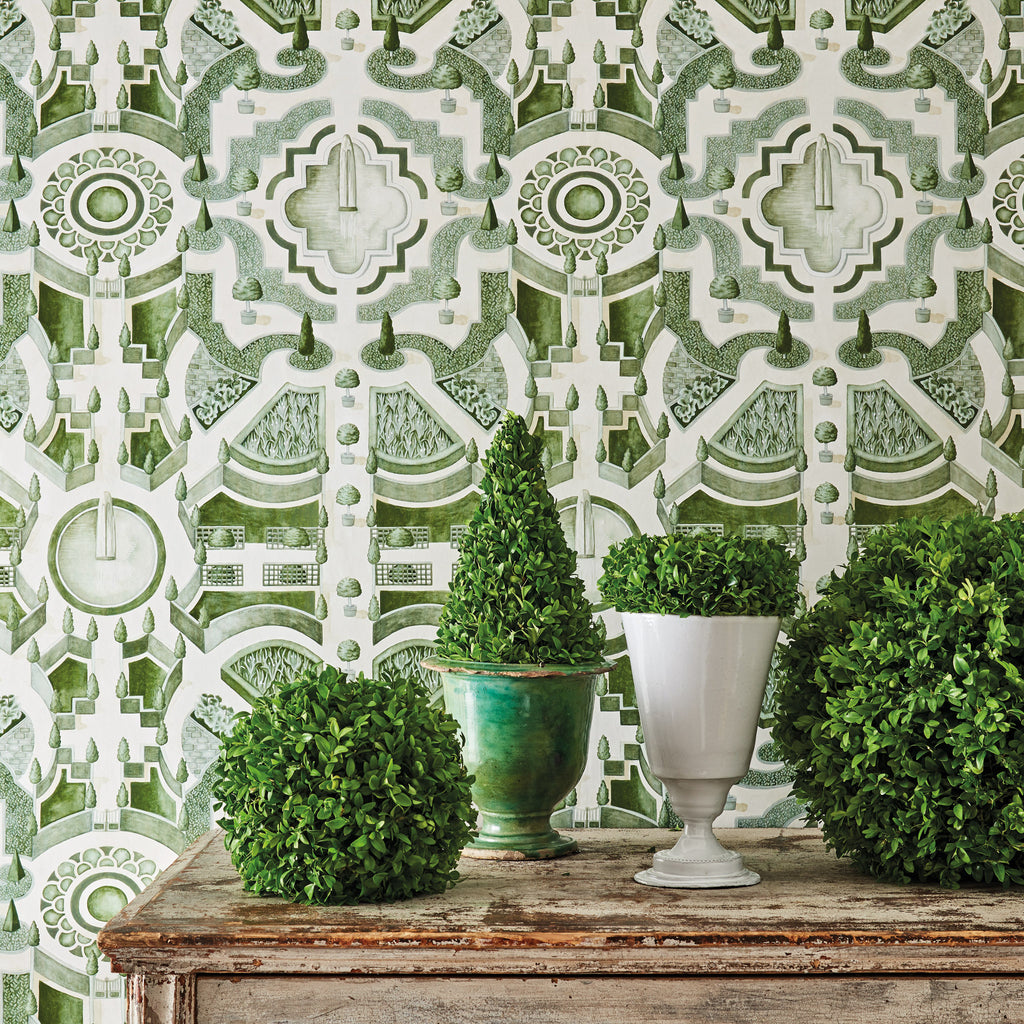 Cole & Son Topiary Wallpaper 115/2005 Roomset